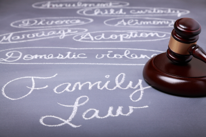 law attorney and family